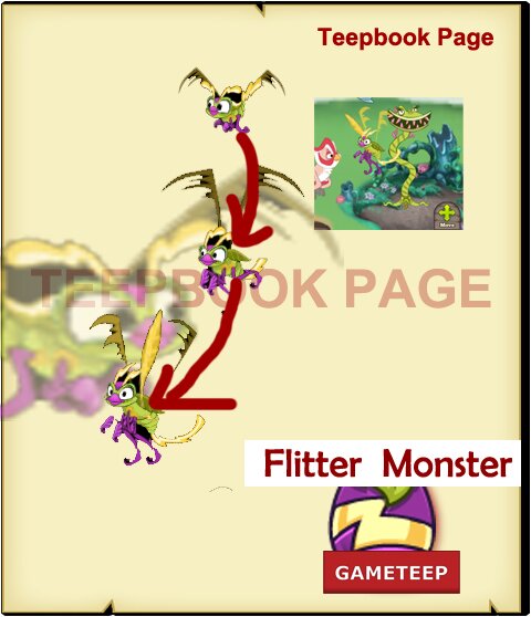 Tiny Monsters - Flitter Monster