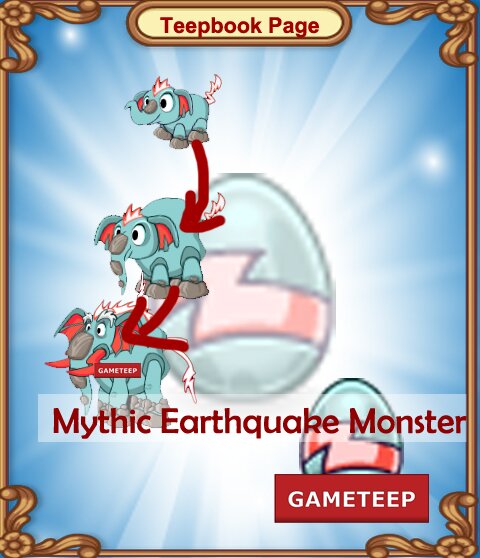 Tiny Monsters Teepbook - Mythic Earthquake Monster