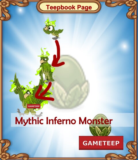 Tiny Monsters Teepbook - Mythic Inferno Monster