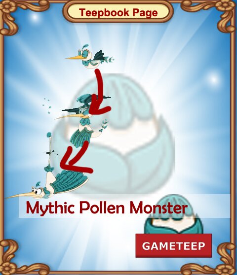 Tiny Monsters Teepbook - Mythic Pollen Monster