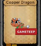 DragonVale Copper Dragon Baby