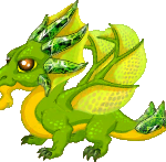 DragonVale: Peridot Dragon is back for breeding, 2013!