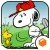 snoopy piggy bank icon