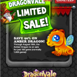 DragonVale: Amber Dragon is Now Available for breeding