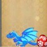 DragonVale Blue Fire Dragon