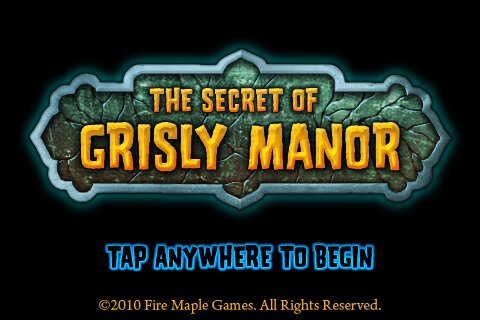 The secret of Grisly Manor Guide