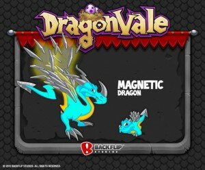 DragonVale Magnetic Dragon