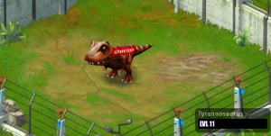 Jurassic Park Builder Tyrannosaurus Evolution 2 Baby