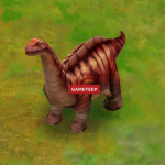 Jurassic Park Builder Amargasaurus form 3 Baby