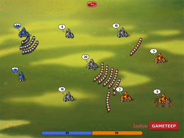 Mushroom Wars Mini Screenshot 4