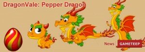 DragonVale Pepper Dragon Evolution