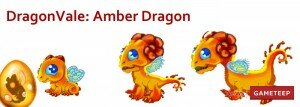 DragonVale Amber Dragon Evolution Chart