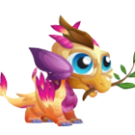 Dragon City Peace Dragon Baby