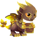 Dragon City Treasure Dragon Baby