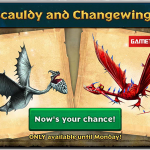 Dragons: Rise of Berk - Scauldy Dragon is Back! Changewing Search Limited Time too!